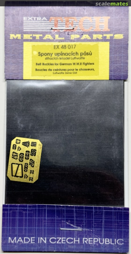 Boxart Belt Buckles for German W.W.II Fighters EX48017 Extratech