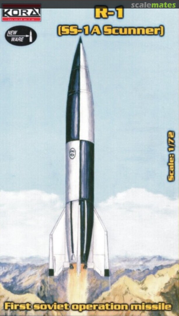 Boxart R-1 (SS-1A Scunner) NK003 Kora Models Boxart R-1 (SS-1A Scunner) NK003 Kora Models