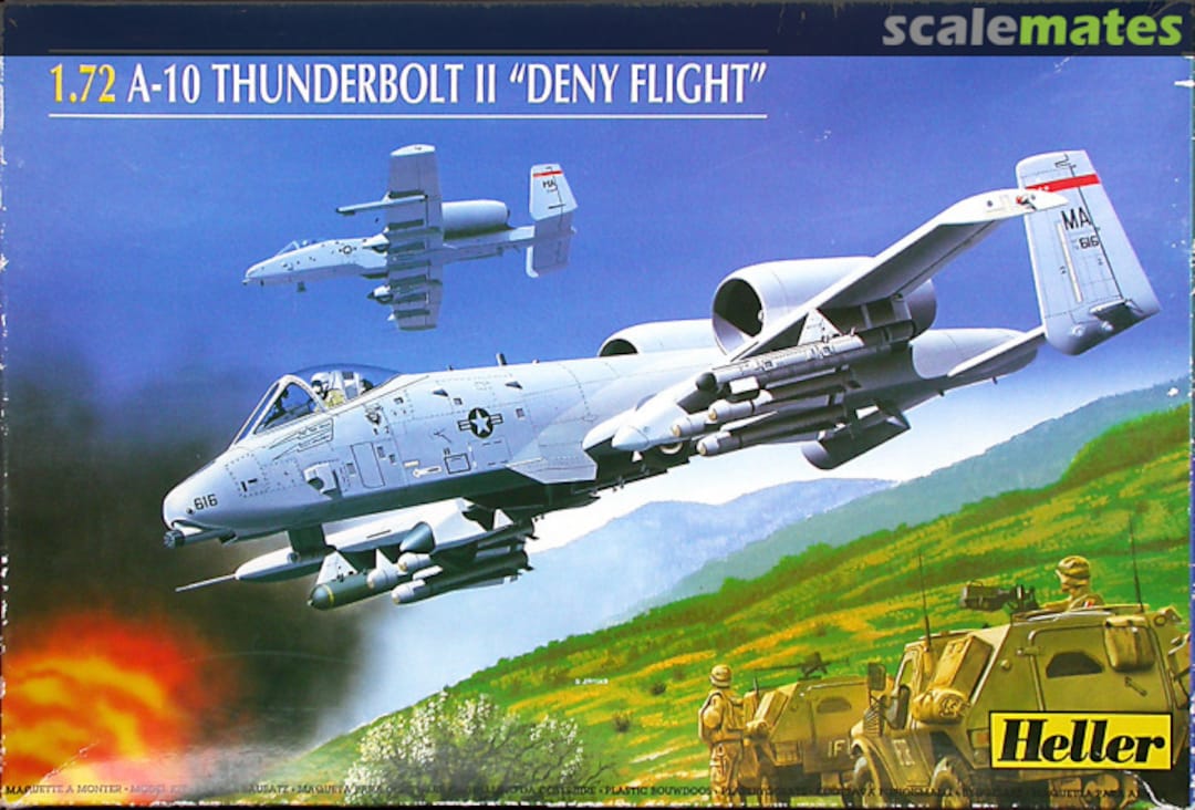 Boxart A-10 Thunderbolt II "Deny Flight" 80376 Heller Boxart A-10 Thunderbolt II "Deny Flight" 80376 Heller