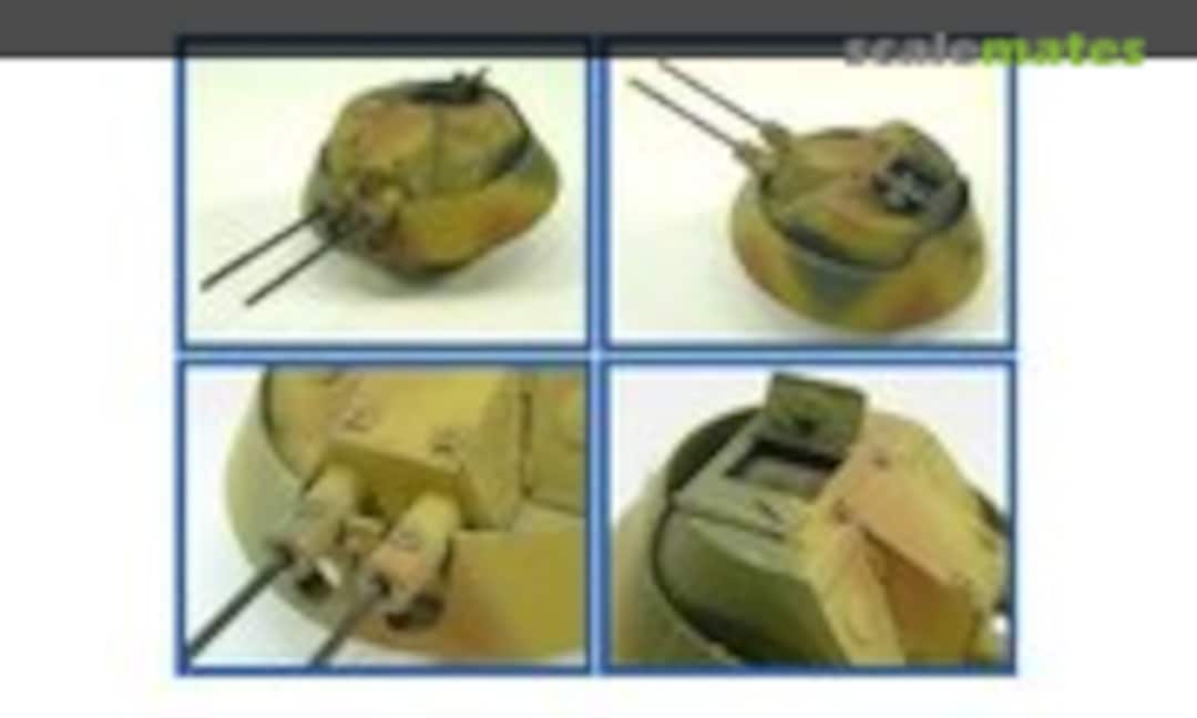 1:35 Flakpanzer IV 3cm KUGELBLITZ TURRET (Accurate Armour C029) C029