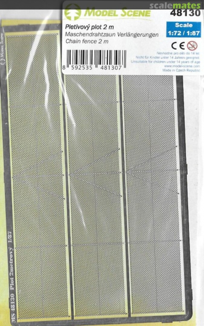 Boxart Chain fence 2m 48130 Model Scene Boxart Chain fence 2m 48130 Model Scene