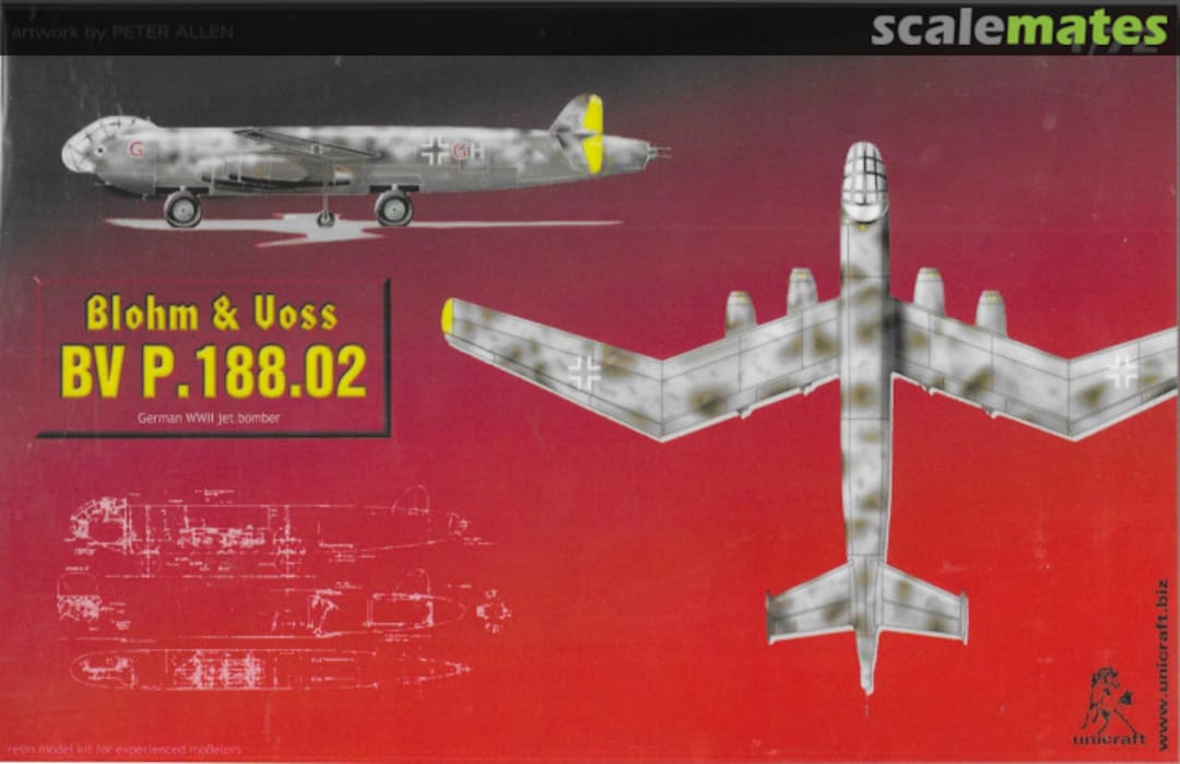 Boxart Bv P.188.02 72284 Unicraft Models Boxart Bv P.188.02 72284 Unicraft Models