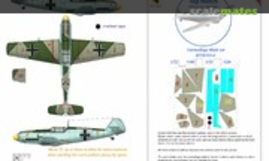 1:24 Messerschmitt Bf-109E-3/Bf-109E-4 (TopNotch TNM24-M20) TNM24-M20