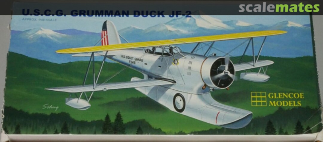 Boxart U.S.C.G. Grumman Duck JF-2 01525 Glencoe Models Boxart U.S.C.G. Grumman Duck JF-2 01525 Glencoe Models