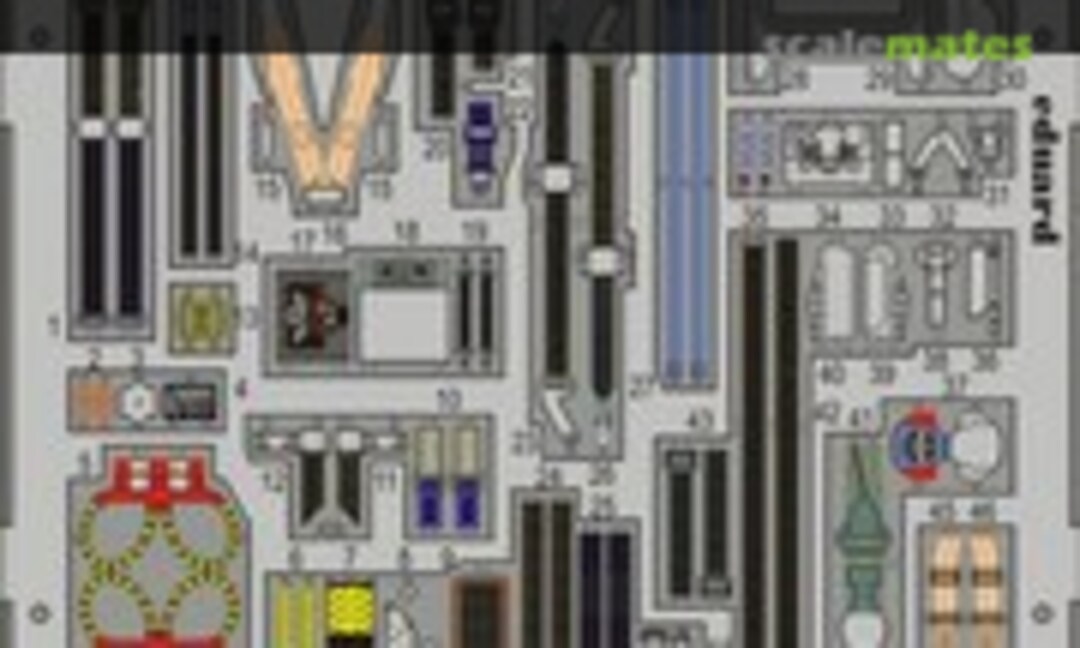 1:32 F-8E/J M.B.Mk.7A France seatbelts (Eduard 32648) 32648