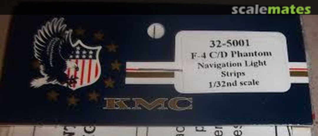 Boxart F-4C/D Phantom Navigation Light Strips 32-5001 KMC Boxart F-4C/D Phantom Navigation Light Strips 32-5001 KMC
