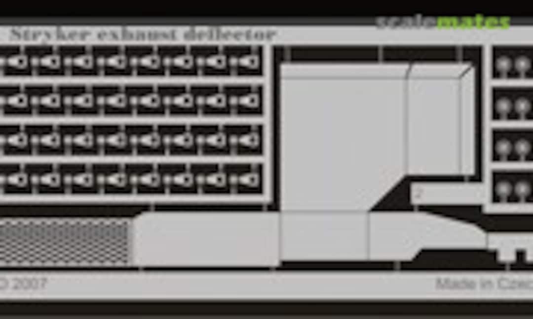 1:35 Stryker exhaust deflector (Eduard TP096) TP096