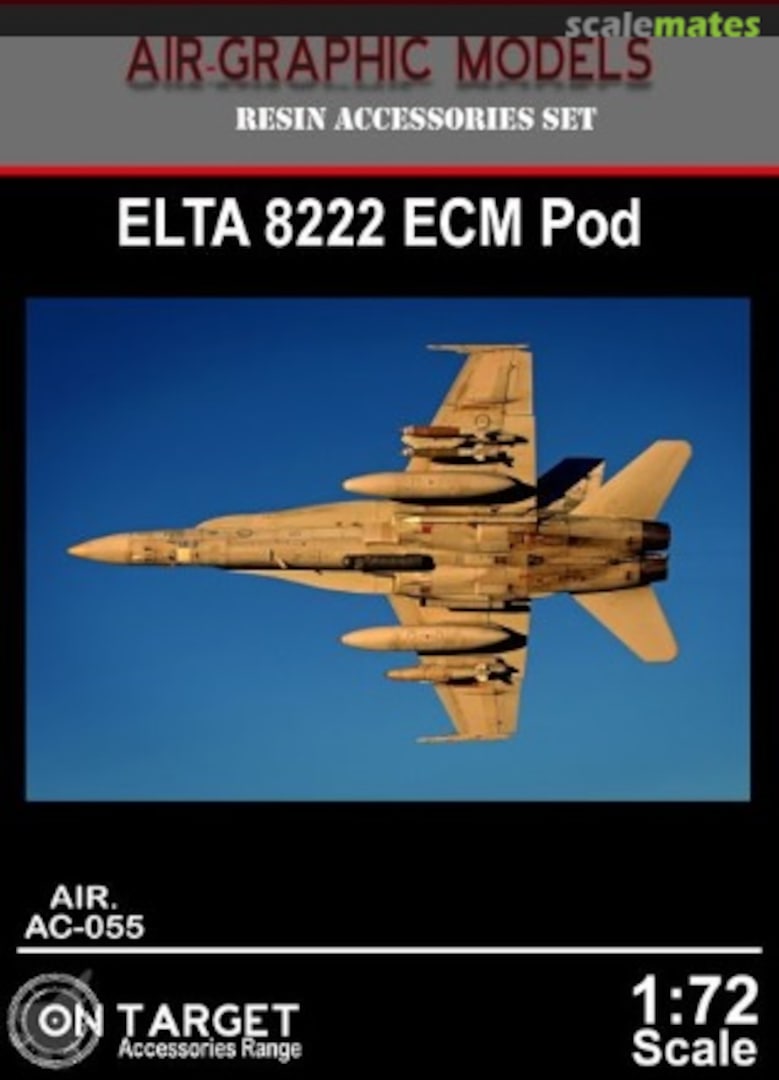 Boxart ELTA 8222 ECM Pod AIR.AC-055 Air-Graphics Models Boxart ELTA 8222 ECM Pod AIR.AC-055 Air-Graphics Models