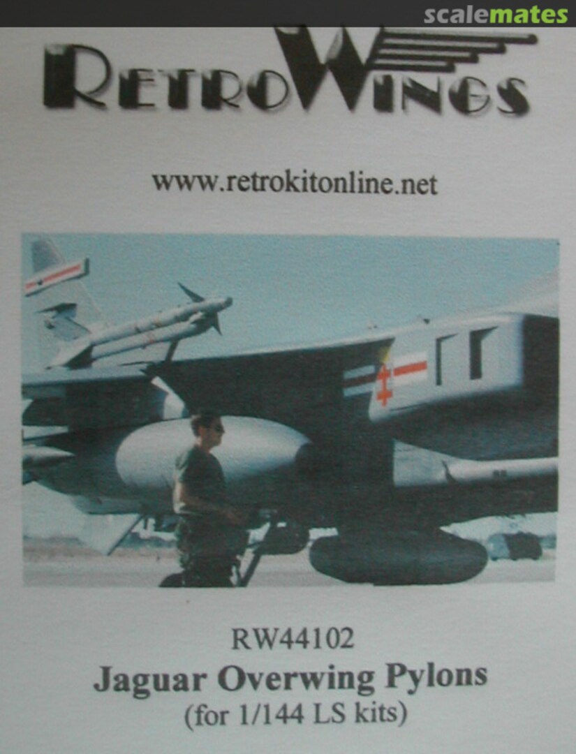 Boxart Jaguar Overwing Pylons RW44102 RetroWings Boxart Jaguar Overwing Pylons RW44102 RetroWings