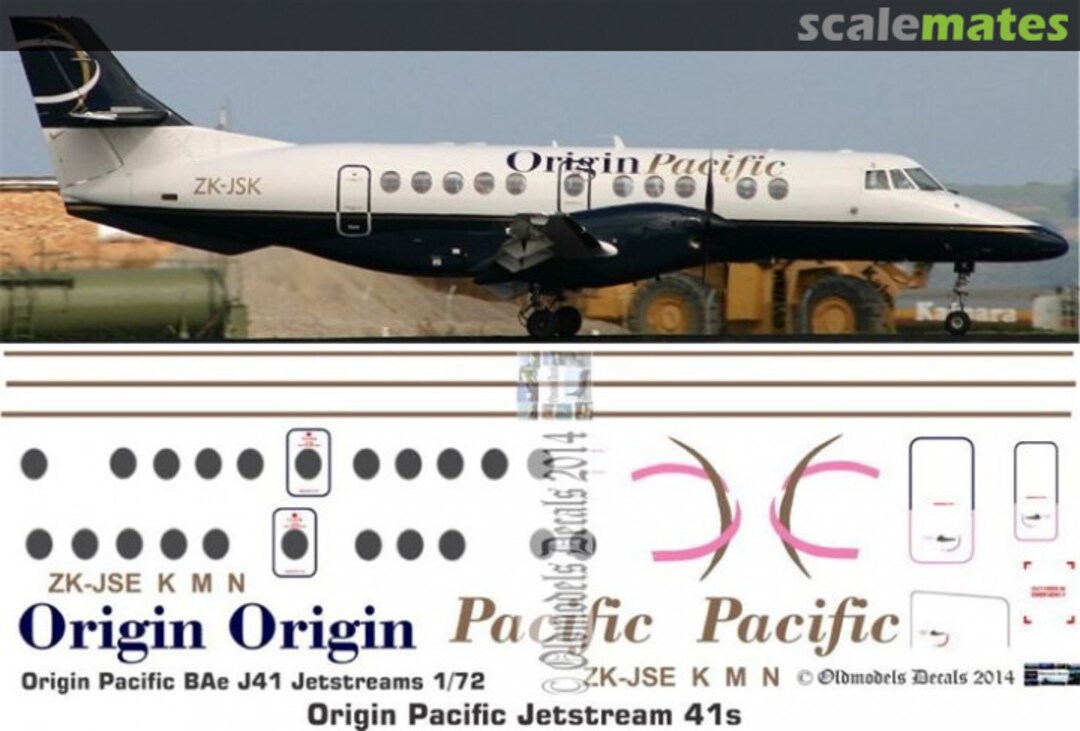 Boxart Origin Pacific Jetstream J41 OMD0461 Oldmodels Decals Boxart Origin Pacific Jetstream J41 OMD0461 Oldmodels Decals