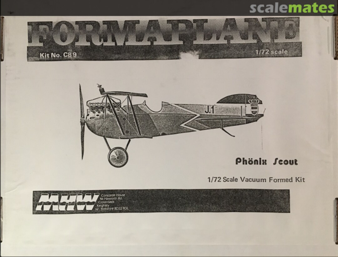 Boxart Phonix Scout C89 Formaplane Boxart Phonix Scout C89 Formaplane