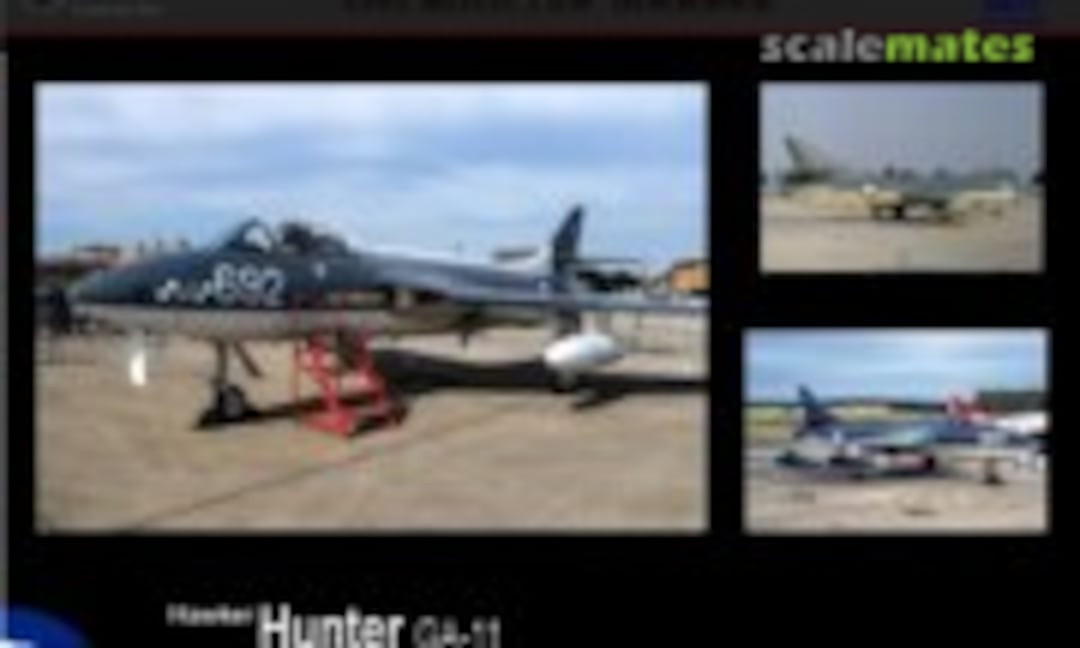 1:72 Hawker Hunter GA.11 Conversion set (Air-Graphics Models CS-15) CS-15