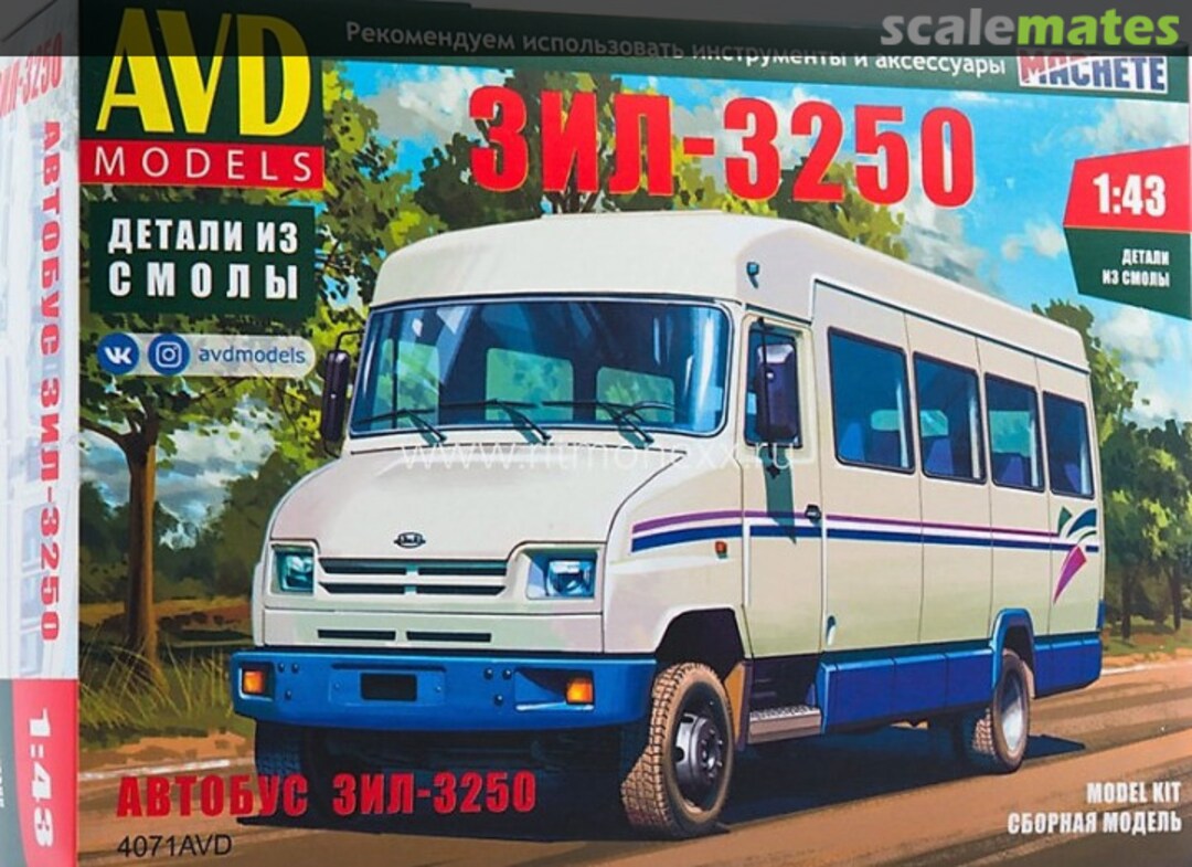 Boxart ZIL-3250 4071AVD AVD Models Boxart ZIL-3250 4071AVD AVD Models