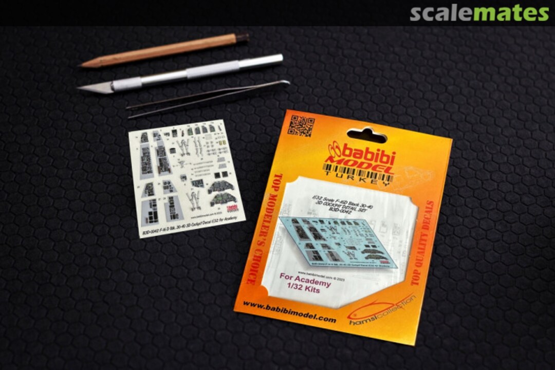 Boxart F-16D Fighting Falcon Block 30-40 3D Cockpit Decal Set B3D-0042 Babibi model Boxart F-16D Fighting Falcon Block 30-40 3D Cockpit Decal Set B3D-0042 Babibi model