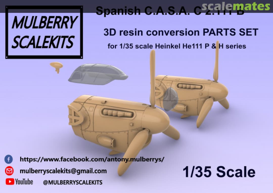 Boxart Spanish C.A.S.A. C 2.111B Conversion set N/A Mulberry Scalekits Boxart Spanish C.A.S.A. C 2.111B Conversion set N/A Mulberry Scalekits