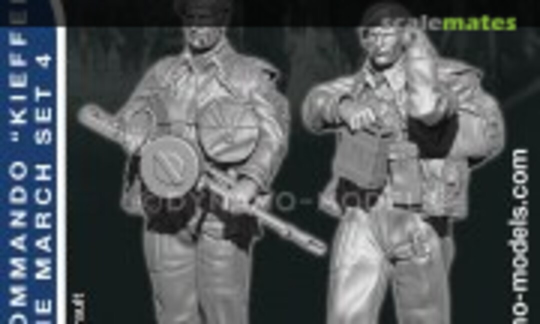 1:72 French Commando "Kieffer" - Normandy 1944 - marching - set 4 (Dynamo Models 72045) 72045