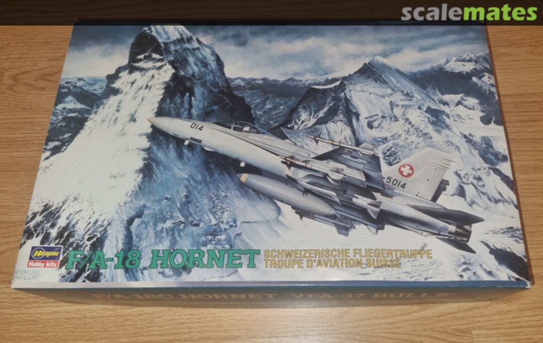 Boxart F/A-18 Hornet 07066-S Hasegawa