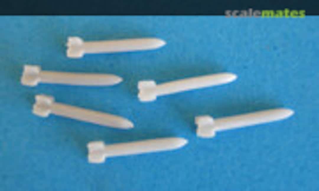 1:144 US 3 Rocket Projectiles (6 per pack) (OzMods OZCONV14404-3) OZCONV14404-3