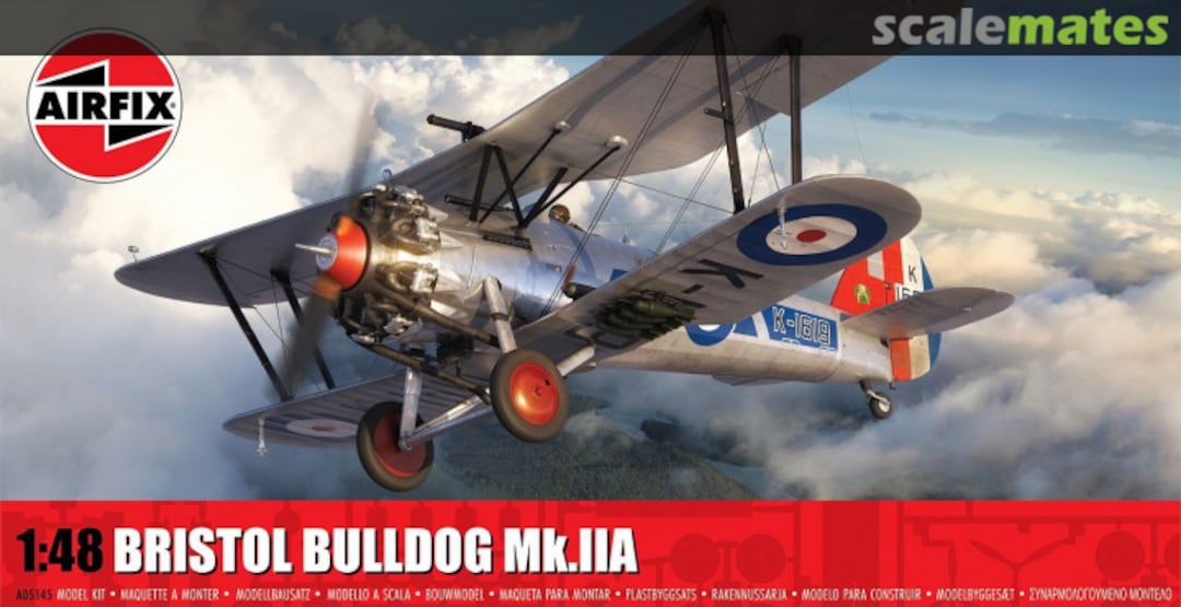 Boxart Bristol Bulldog Mk.IIA A05145 Airfix Boxart Bristol Bulldog Mk.IIA A05145 Airfix