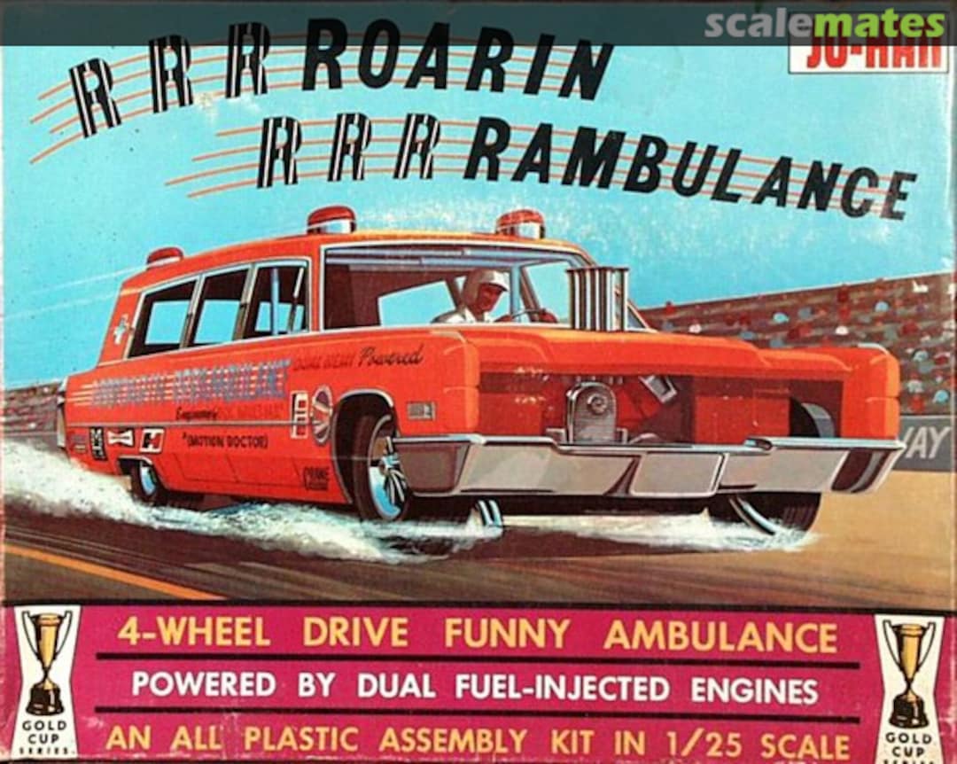 Boxart RRRroarin RRRrambulance GC-1200 Jo-Han Boxart RRRroarin RRRrambulance GC-1200 Jo-Han