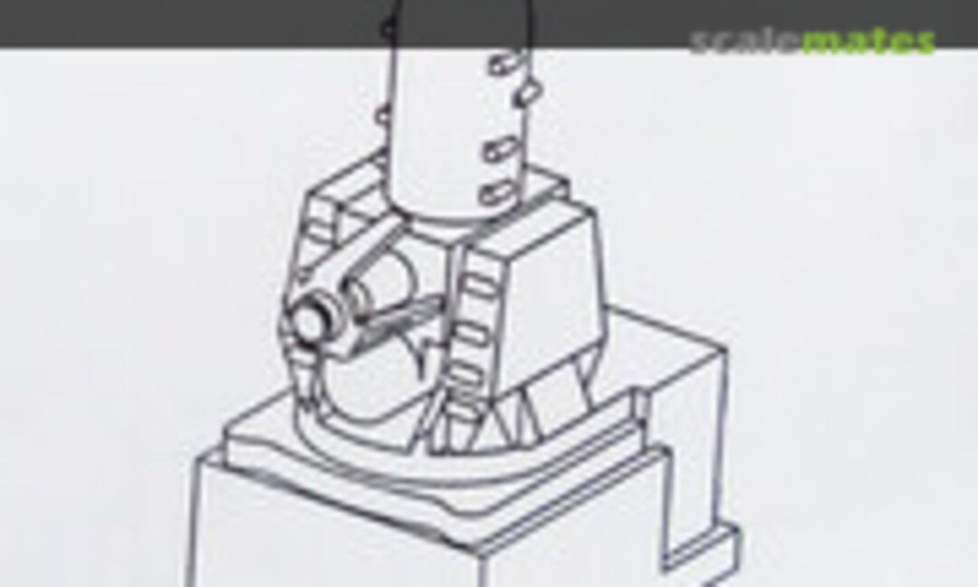 1:700 Phalanx Close-In Weapon System (CIWS) (Orange Hobby N07-032) N07-032