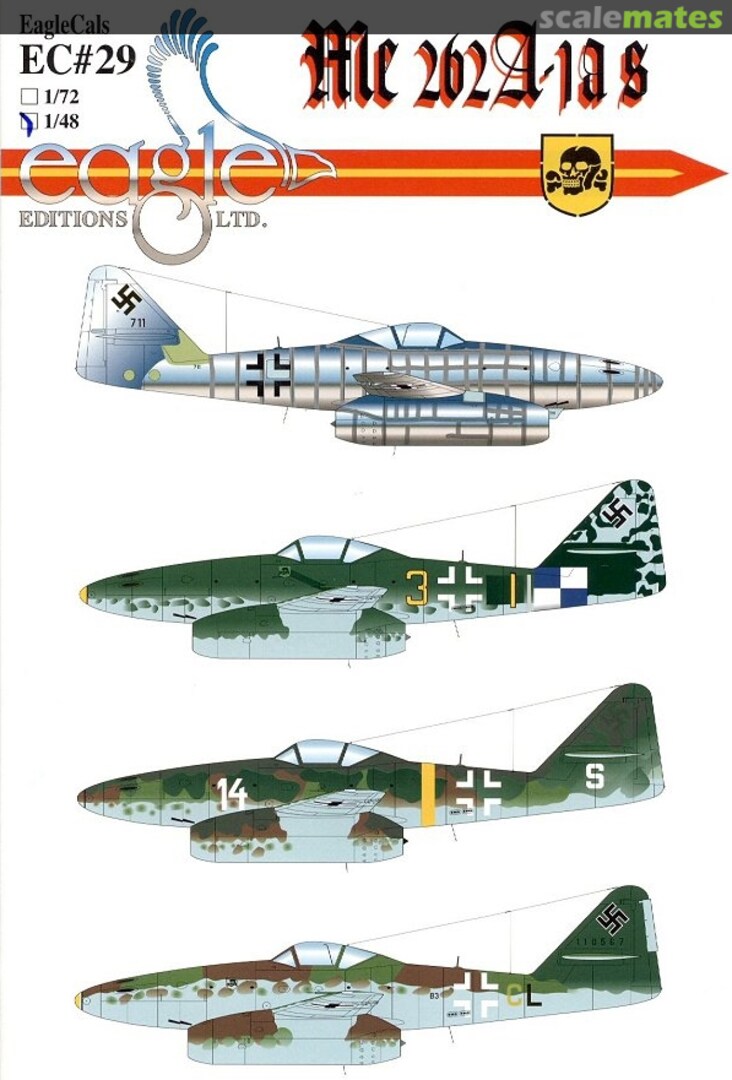 Boxart Me 262A-1a s EagleCals EC48-29 Eagle Editions Boxart Me 262A-1a s EagleCals EC48-29 Eagle Editions