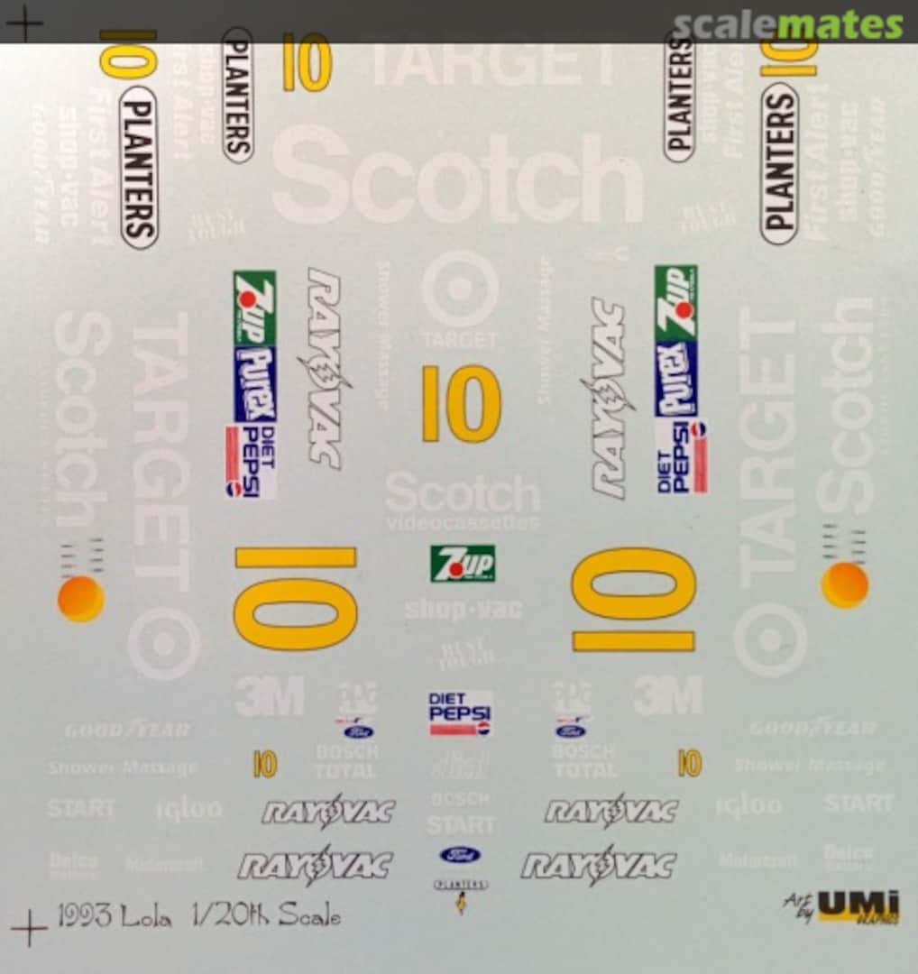 Boxart 1993 Target Lola UMI Graphics Boxart 1993 Target Lola UMI Graphics