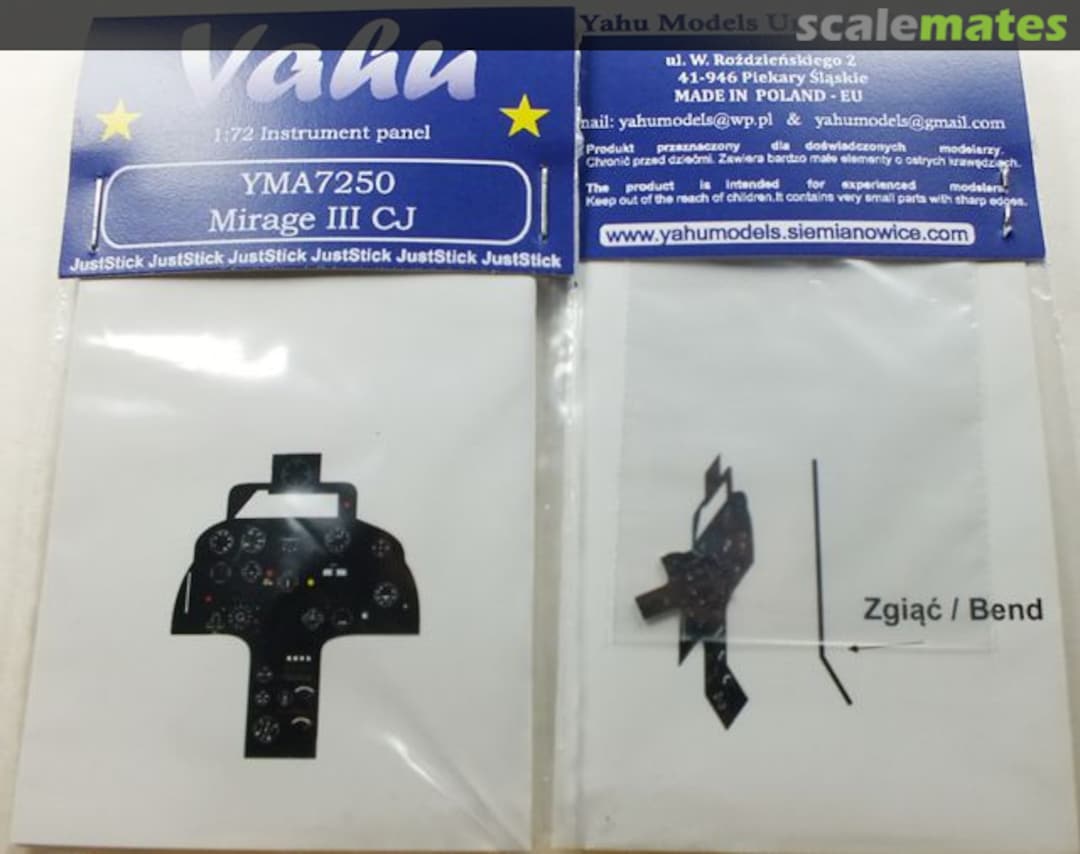 Boxart Mirage IIICJ YMA7250 Yahu Models Boxart Mirage IIICJ YMA7250 Yahu Models