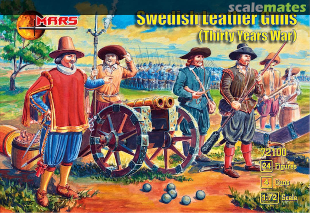 Boxart Swedish Leather Guns 72100 Mars Figures Boxart Swedish Leather Guns 72100 Mars Figures