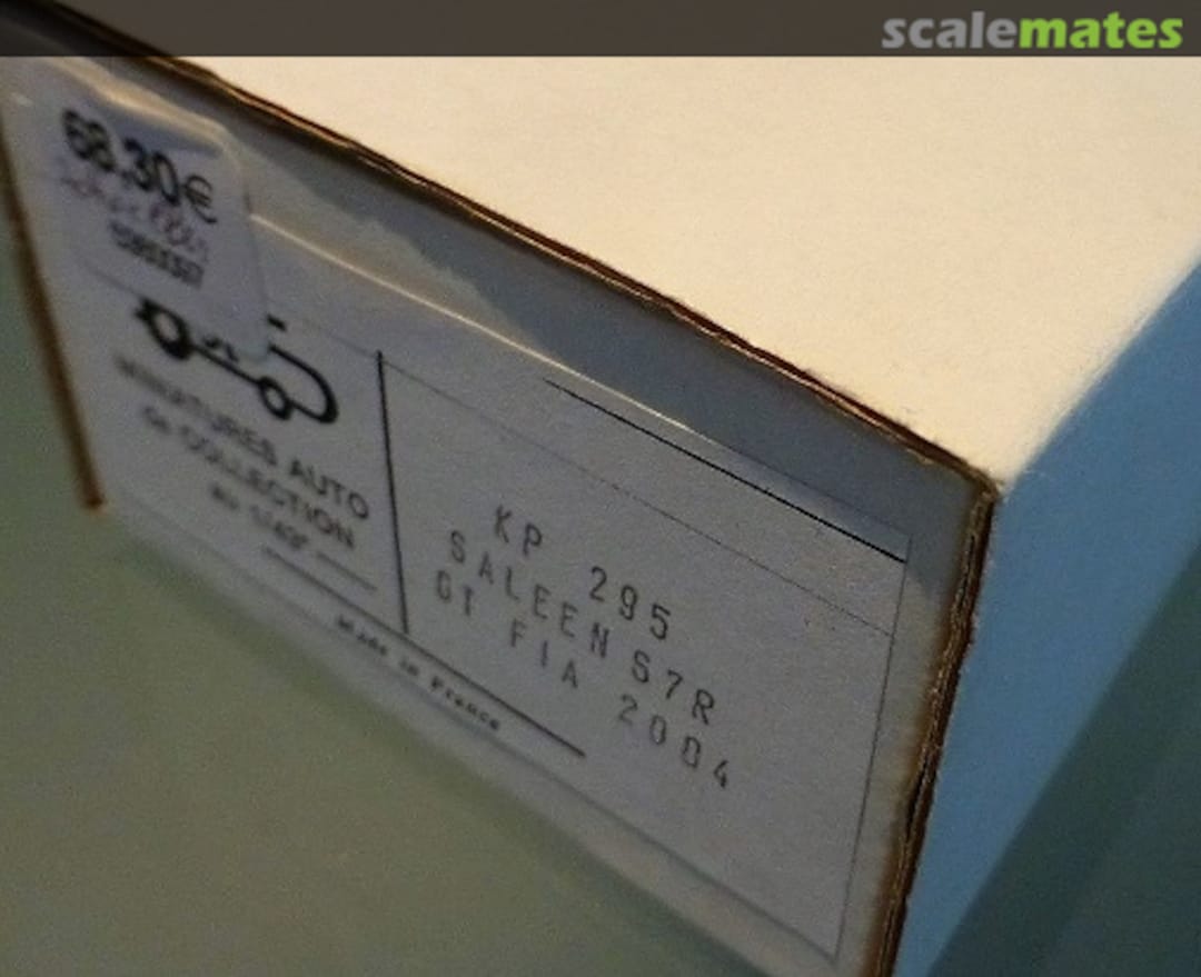 Boxart Saleen S7R "vitaphone" KP295 JPS Miniatures Auto Boxart Saleen S7R "vitaphone" KP295 JPS Miniatures Auto