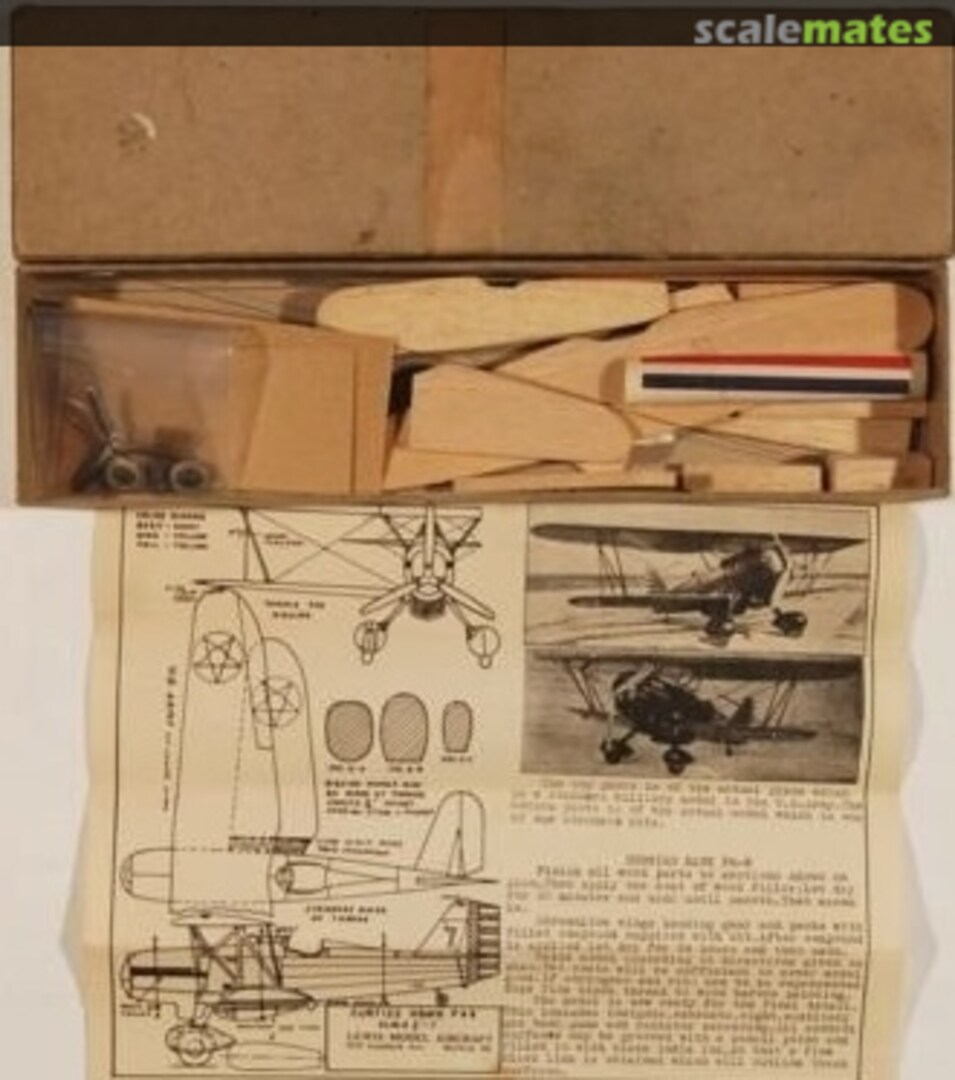 Boxart Curtiss Hawk P6-E Lewis Model Aircraft Boxart Curtiss Hawk P6-E Lewis Model Aircraft