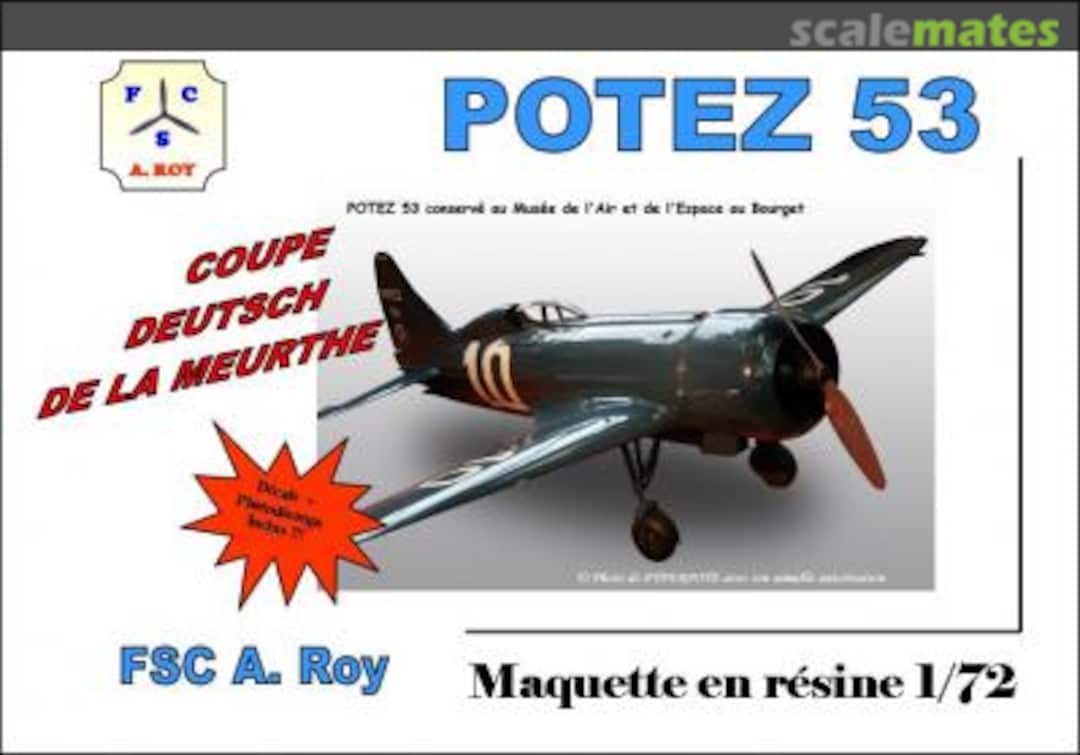 Boxart Potez 53 FSCR 005 FSC A. Roy Boxart Potez 53 FSCR 005 FSC A. Roy