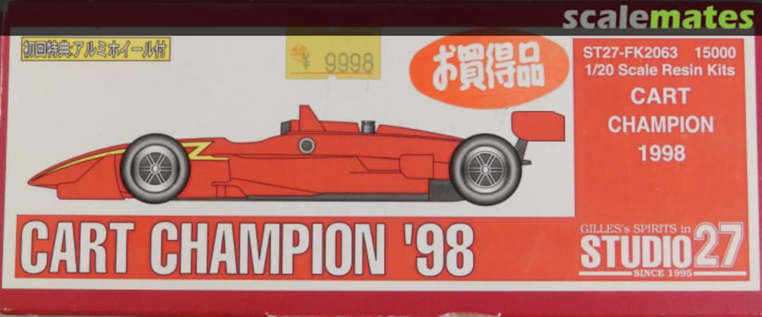 Boxart Cart Champion 1998 (GANASSI) ST27-FK2063 Studio27