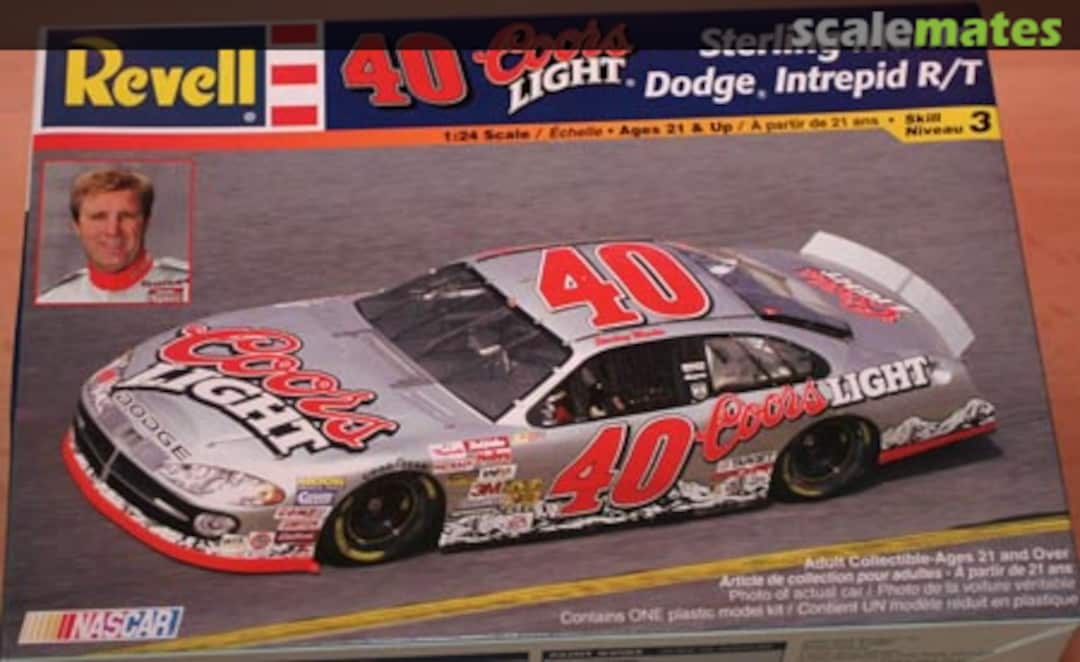 Boxart #40 Coors Light Dodge Intrepid R/T 85-2170 Revell Boxart #40 Coors Light Dodge Intrepid R/T 85-2170 Revell