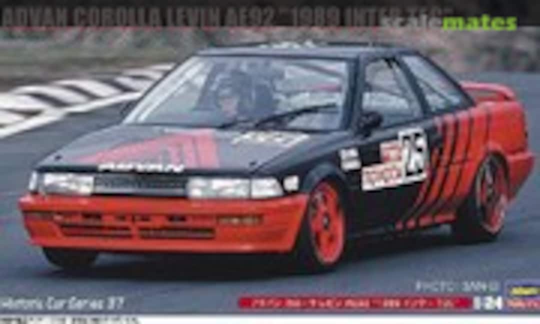Advan Corolla Levin, AE92, 1989 Inter Tec (Hasegawa HC37)