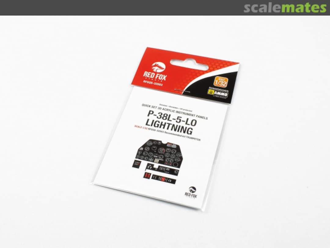 Boxart P-38L-5-LO Lightning RFSQS-32003 Red Fox Studio Boxart P-38L-5-LO Lightning RFSQS-32003 Red Fox Studio