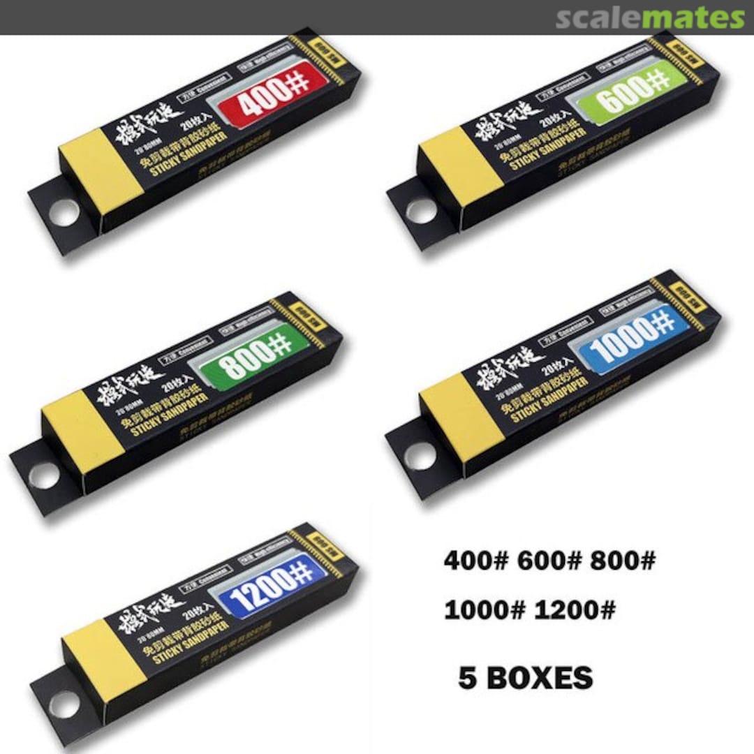 Boxart Sticky Sandpaper MS009 Mo Shi
