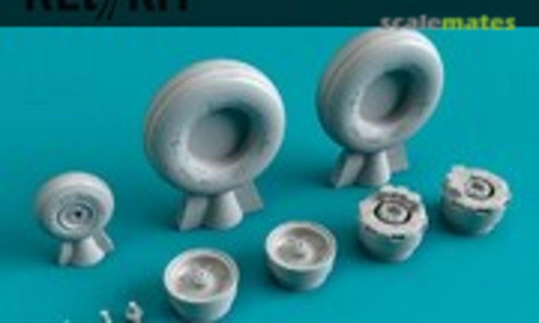 1:48 AH-64 Apache - Wheels Set Type 2 (ResKit RS48-0144) RS48-0144