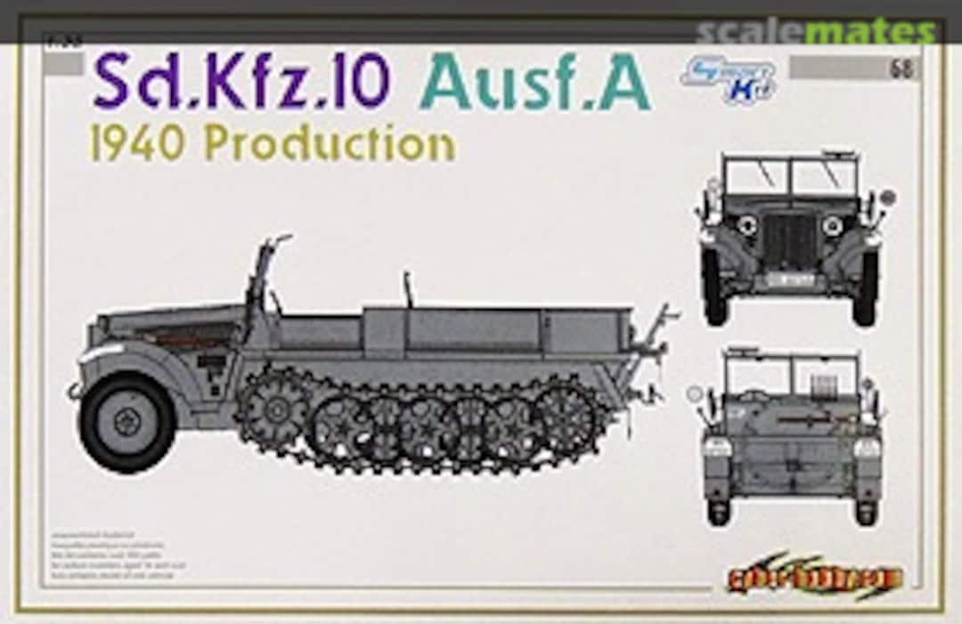 Boxart Sd.Kfz. 10 Ausf. A 6630 Cyber Hobby Boxart Sd.Kfz. 10 Ausf. A 6630 Cyber Hobby