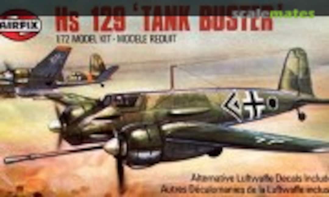 1:72 Hs 129 Tank Buster (Airfix 02032-3)