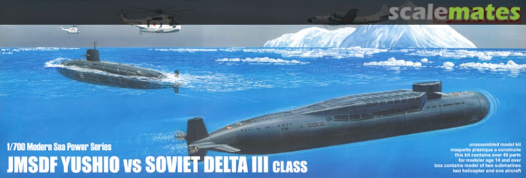Boxart JMSDF Yushio vs Soviet Delta III Class 7003 Dragon Boxart JMSDF Yushio vs Soviet Delta III Class 7003 Dragon