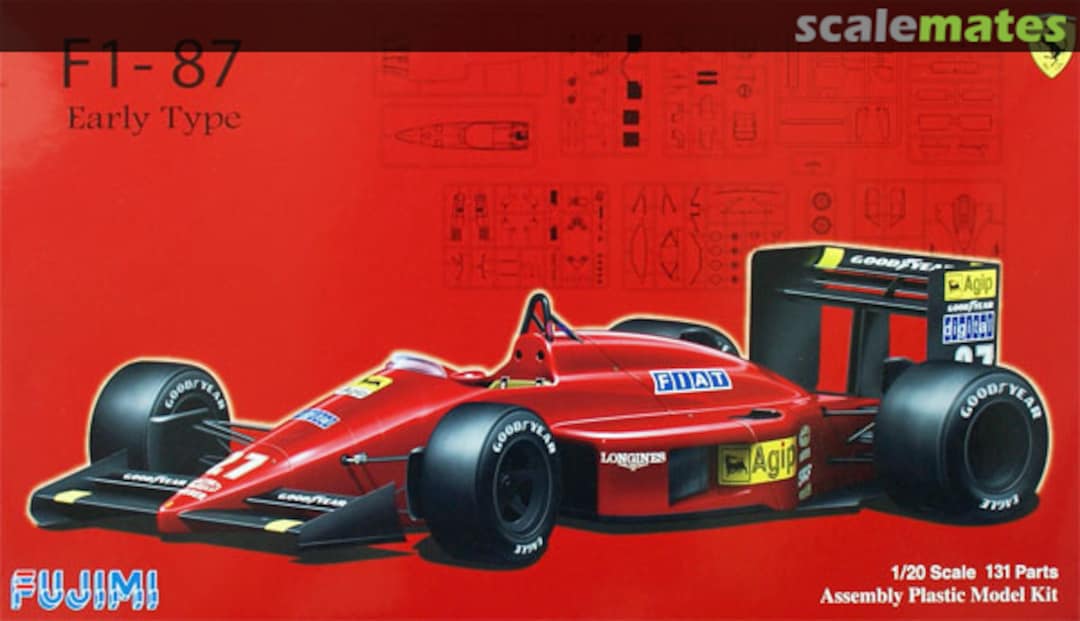 Boxart Ferrari F1-87 09063 Fujimi Boxart Ferrari F1-87 09063 Fujimi
