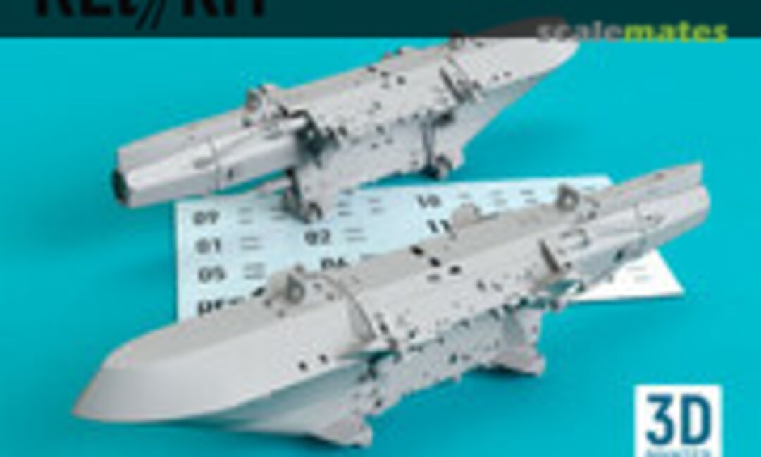 1:48 TER-9/A MOD Triple Ejector Rack for F-16 (ResKit RS48-0387)