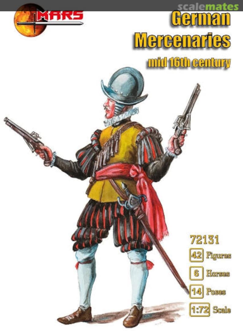 Boxart German Mercenaries (16th Century) 72131 Mars Figures Boxart German Mercenaries (16th Century) 72131 Mars Figures