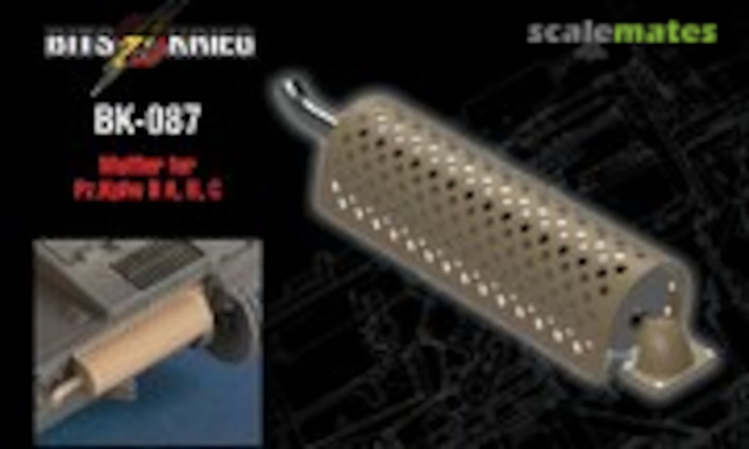 1:35 Muffler for Pz.Kpfw. II A, B, C (BitsKrieg BK-087) BK-087