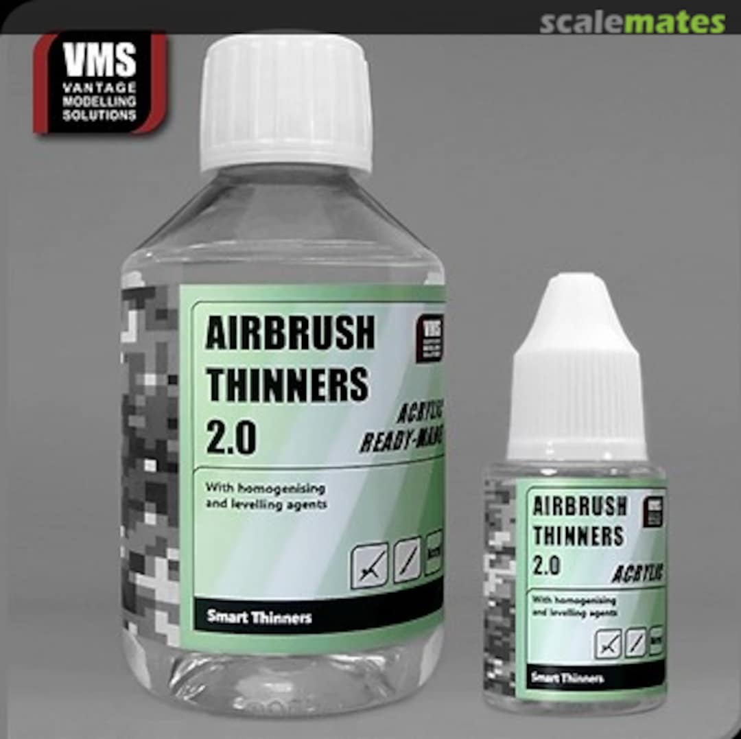 Boxart Airbrush Thinners 2.0 acrylic ready-made VMS.TH01S VMS Boxart Airbrush Thinners 2.0 acrylic ready-made VMS.TH01S VMS