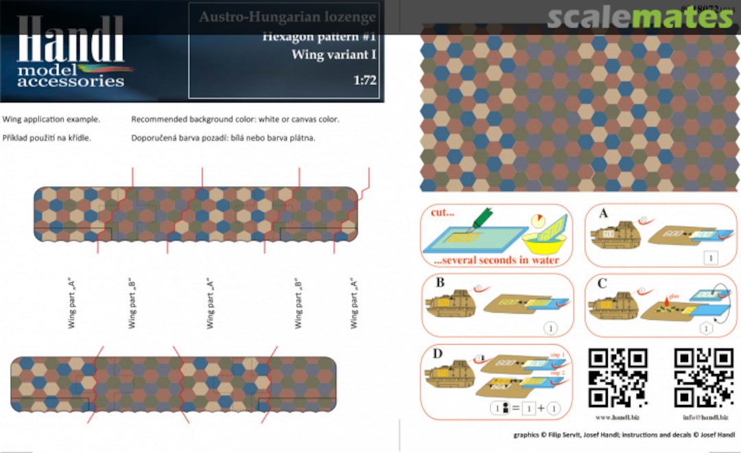 Boxart Hexagon pattern #1 018072 Handl