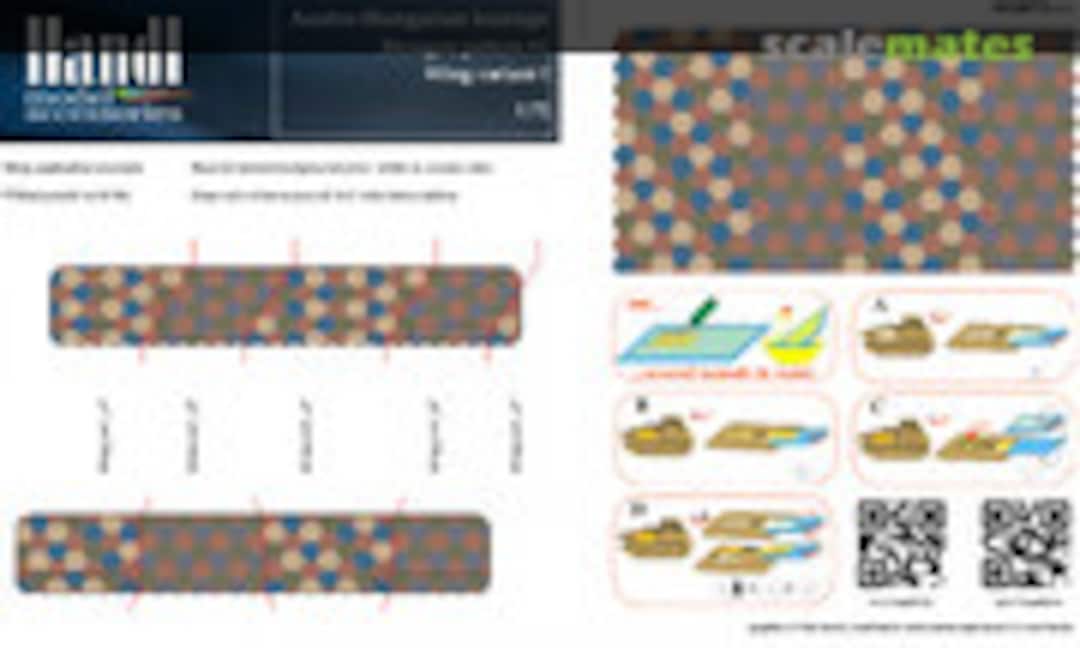 1:72 Hexagon pattern #1 (Handl 018072) 018072