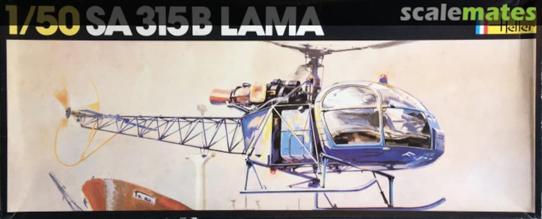 Boxart SA 315B Lama 482 Heller Boxart SA 315B Lama 482 Heller