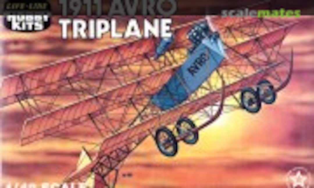 1:48 1911 Avro Triplane (LIFE-LIKE Hobby Kits 09606)